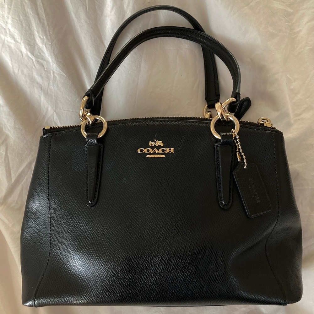 Coach Tote bag double Zipper